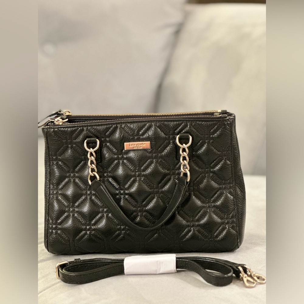 Kate Spade quilted leather bag